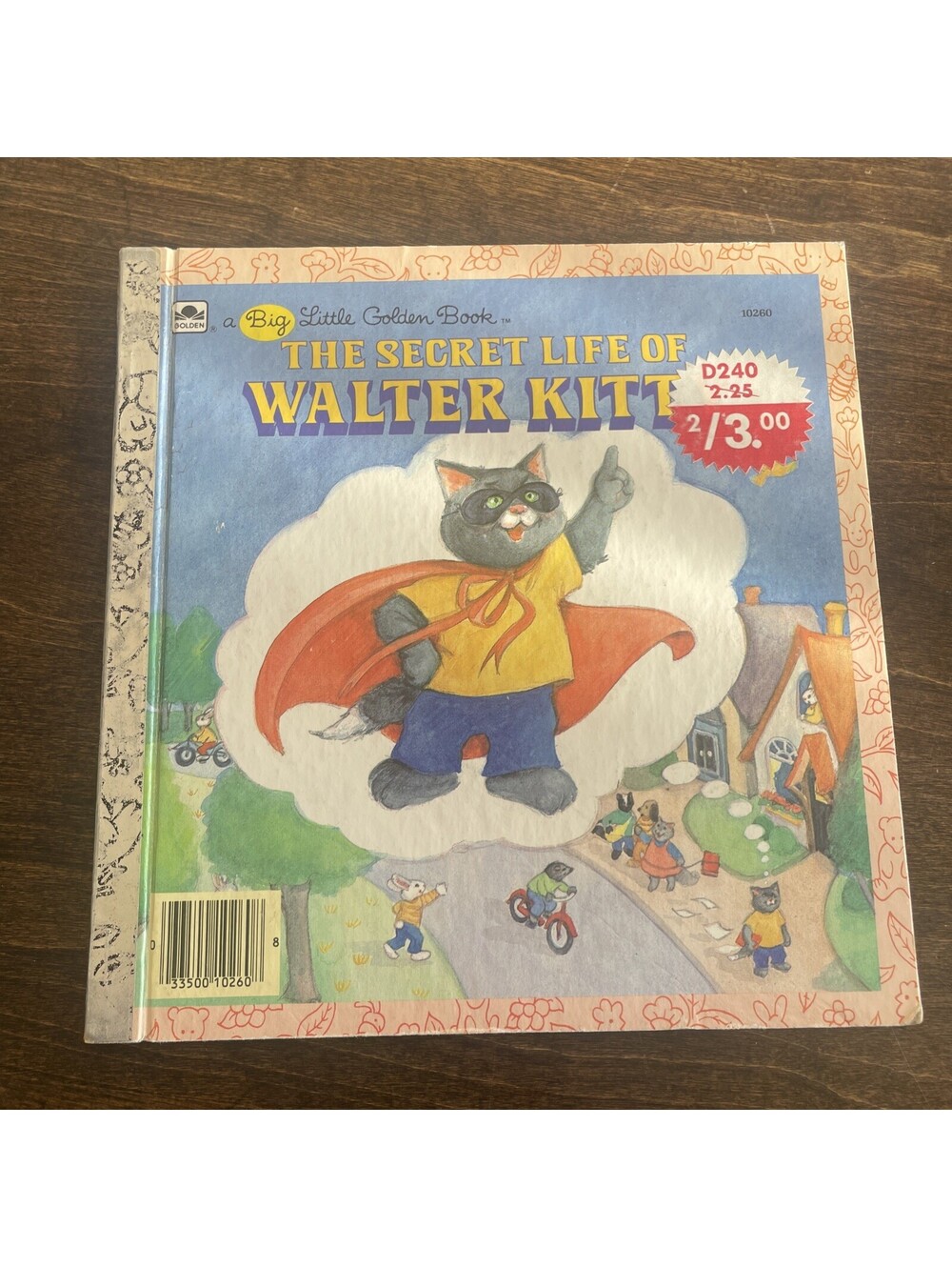 The secret life of Walter Kitty Hardcover Joan E Goodman Big Little Golden Book